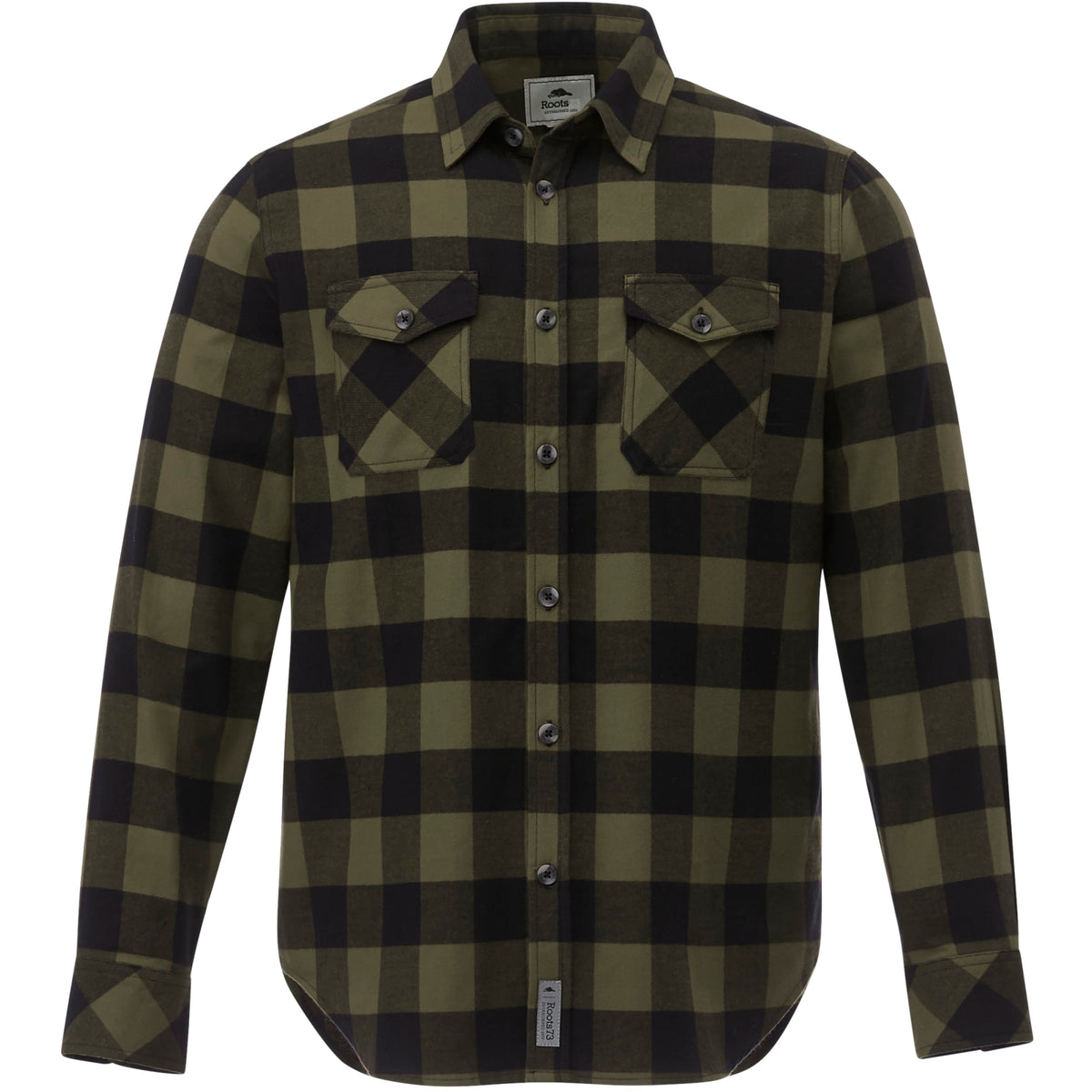 Custom logo Men's SPRUCELAKE Roots73 Long Sleeve Shirt