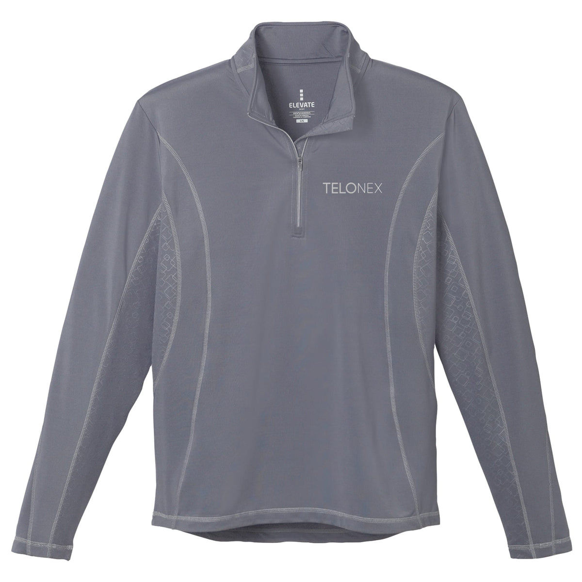 Custom logo Men's CALTECH KNIT QUARTER ZIP