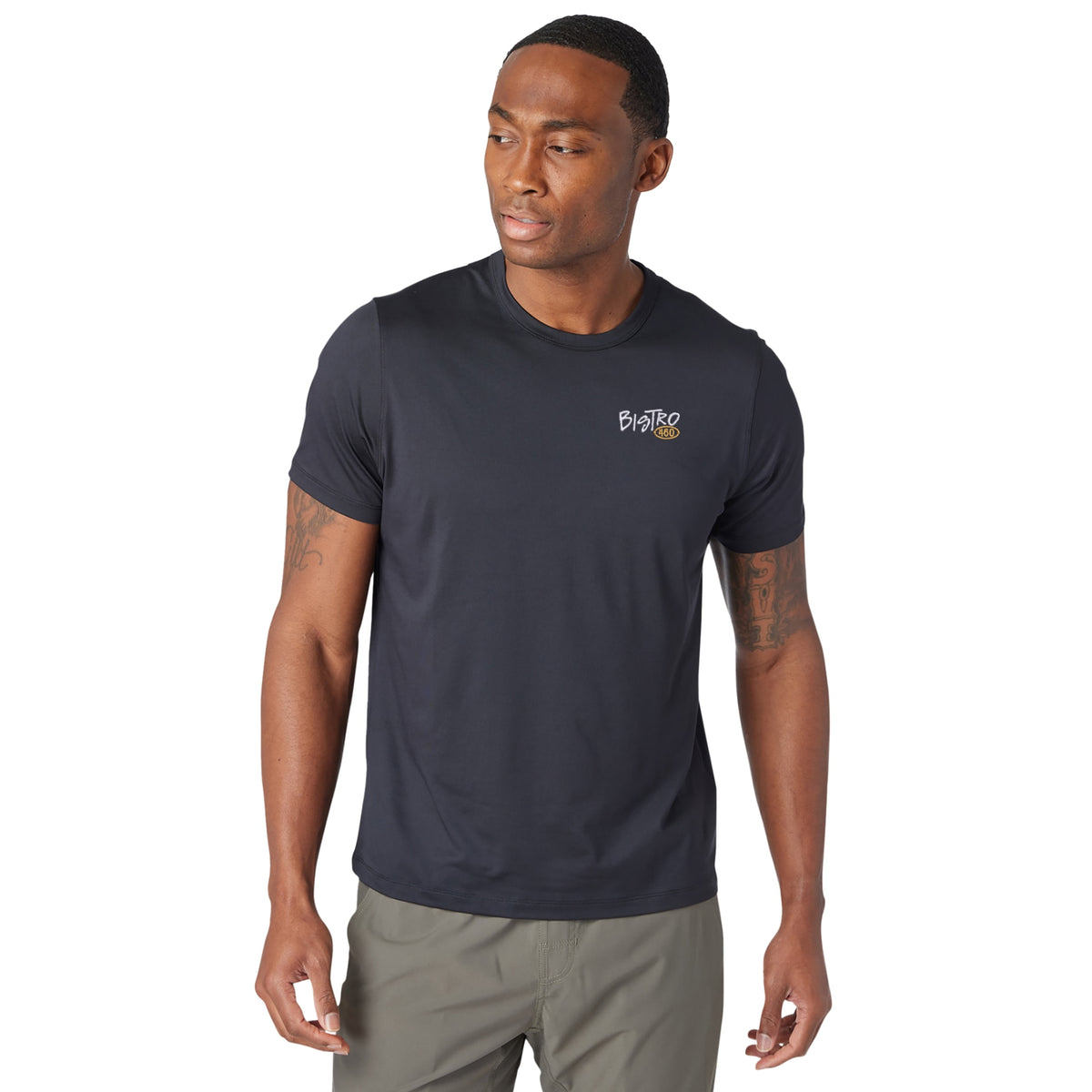 Custom logo Greatness Wins Core Tech Tee - Men's