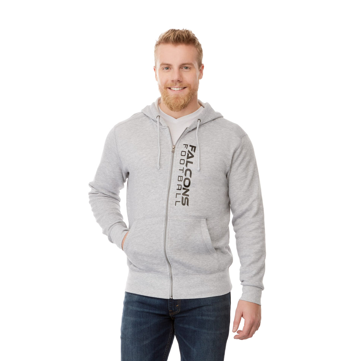Custom logo Men's CYPRESS Fleece Zip Hoody