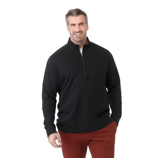 Custom logo Men's DAYTON Fleece Half Zip