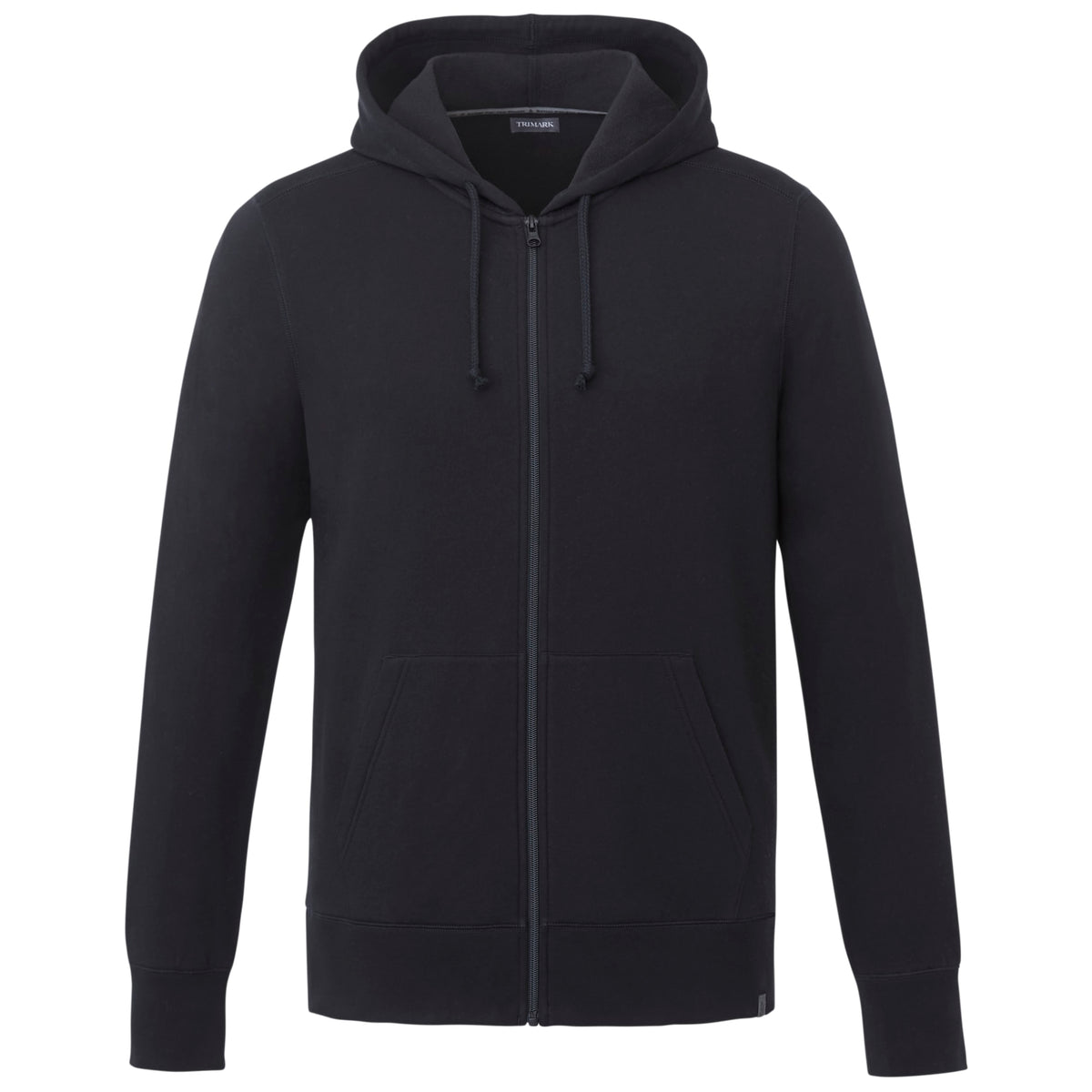 Custom logo Men's ARGUS Eco Fleece Full Zip Hoody