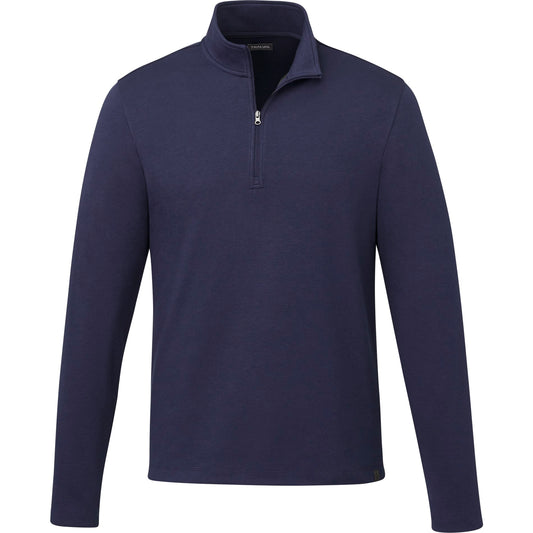 Custom logo Men's RIGI Eco Knit Quarter Zip