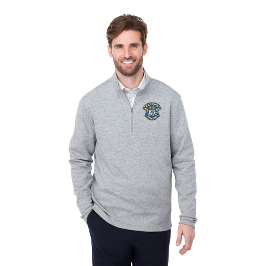 Custom logo Men's RIGI Eco Knit Quarter Zip