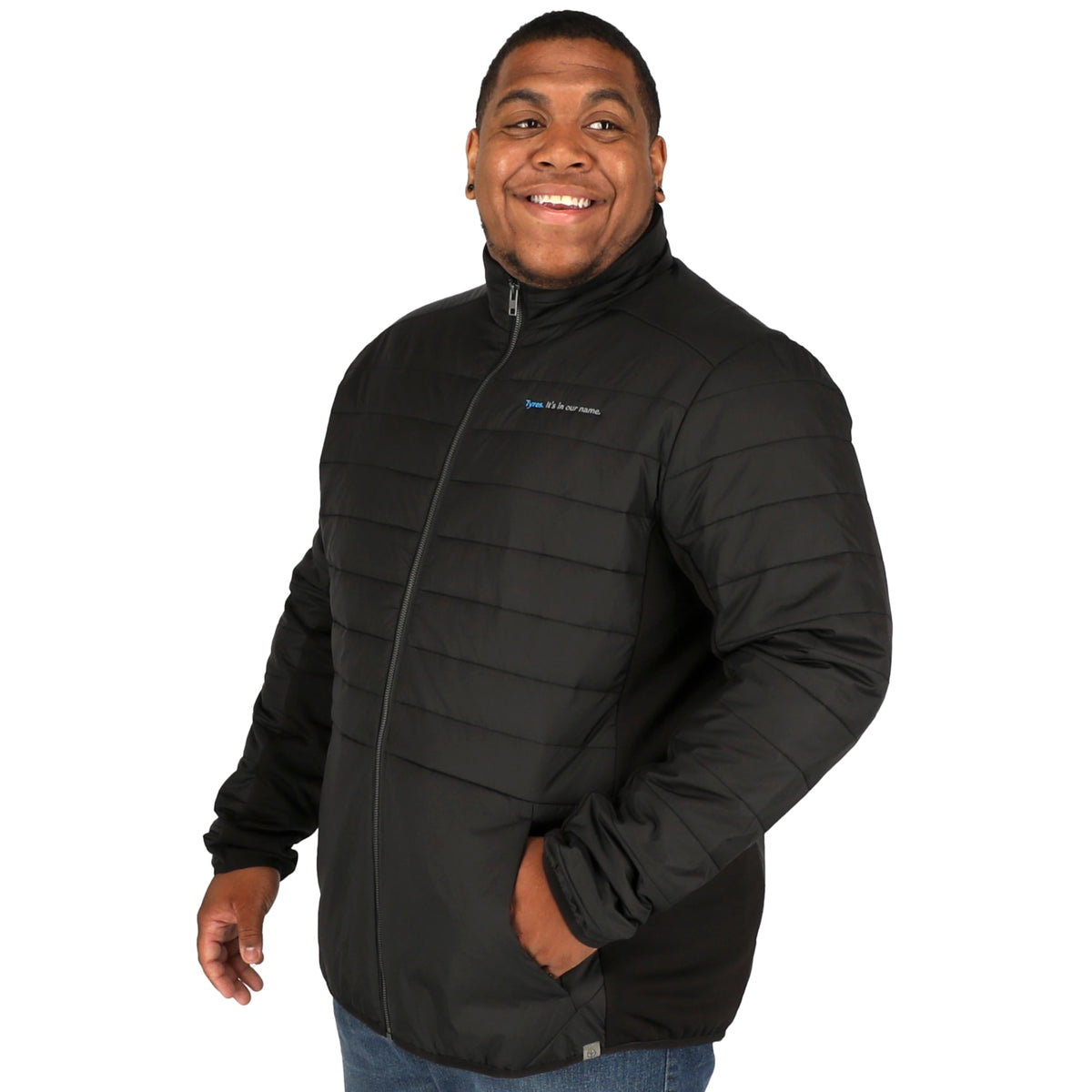 Custom logo GENEVA Eco Hybrid Insulated Jacket-Mens