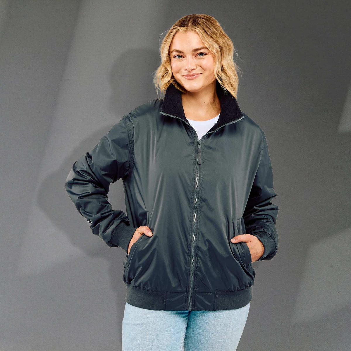 Custom logo BELFORD Eco Fleece Lined Jacket - Gender Neutral