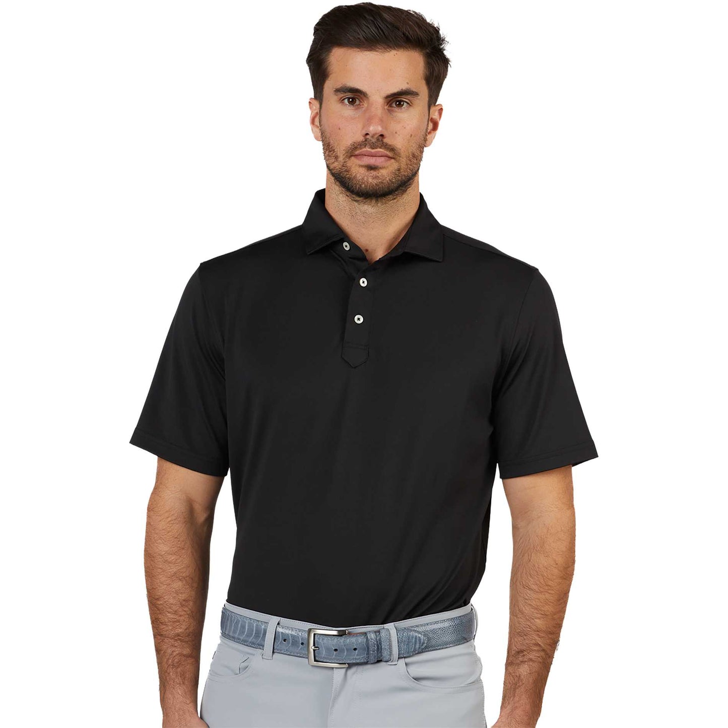Custom logo STITCH® Solid Pique Polo