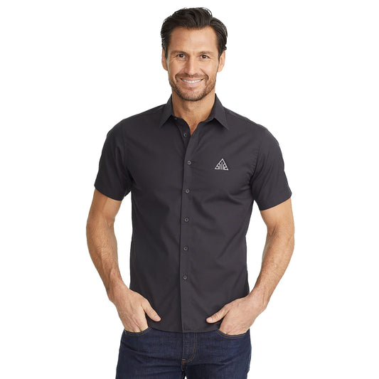 Custom logo UNTUCKit Classic Coufran Short Sleeve Shirt-Men's