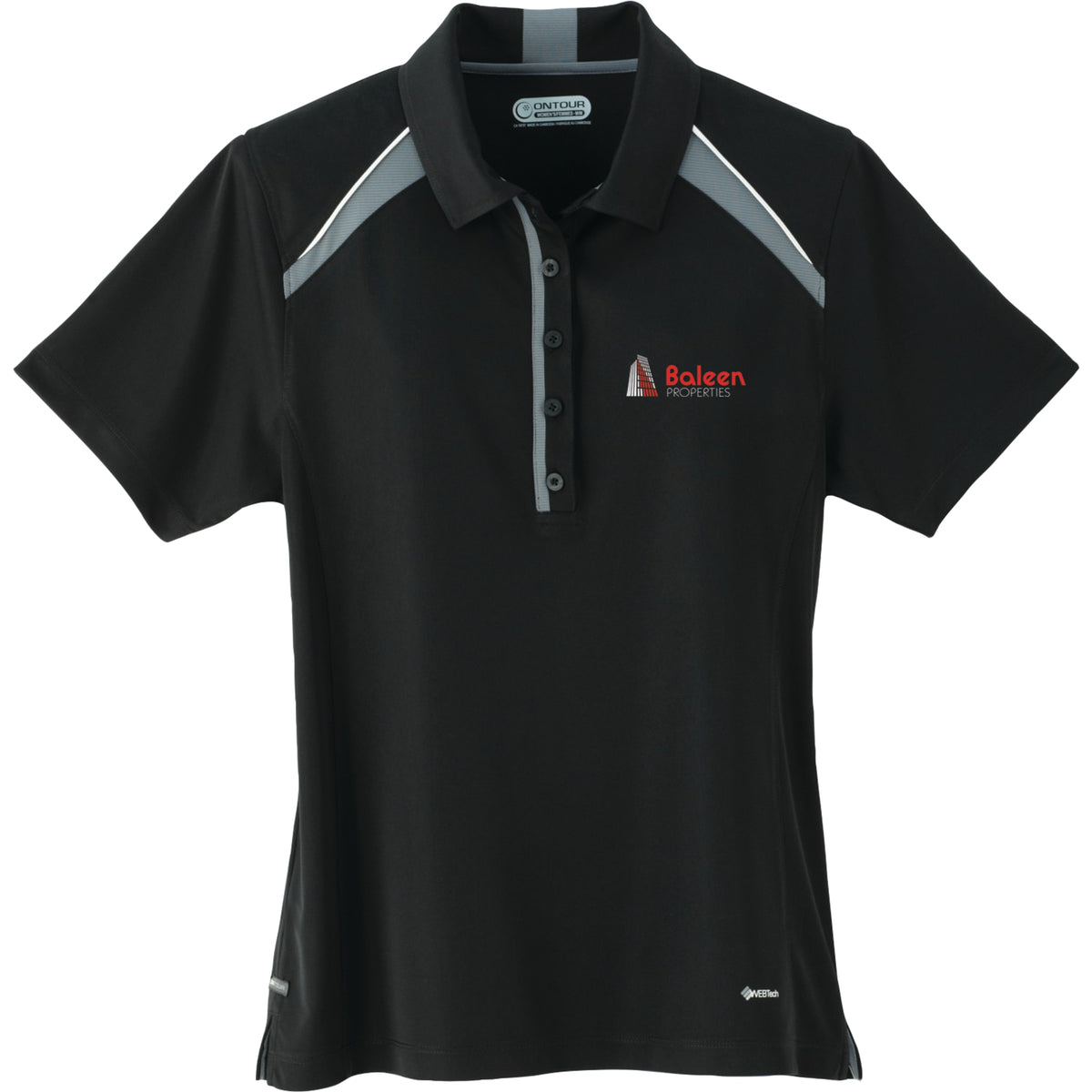 Custom logo Women's QUINN SS POLO