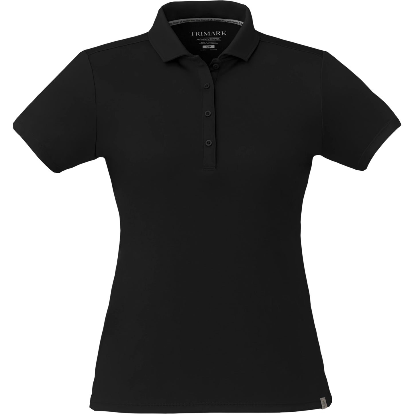 Custom logo EVANS Eco Short Sleeve Polo - Women's