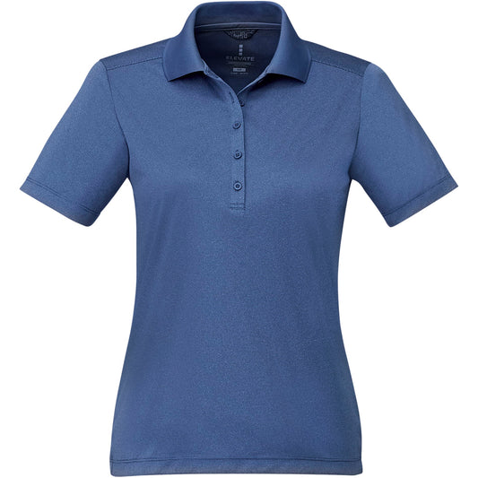 Custom logo Women's DADE Short Sleeve Polo - Invictus Heather