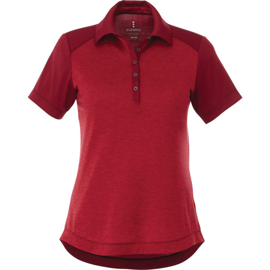 Custom logo Women's SAGANO Short Sleeve Polo