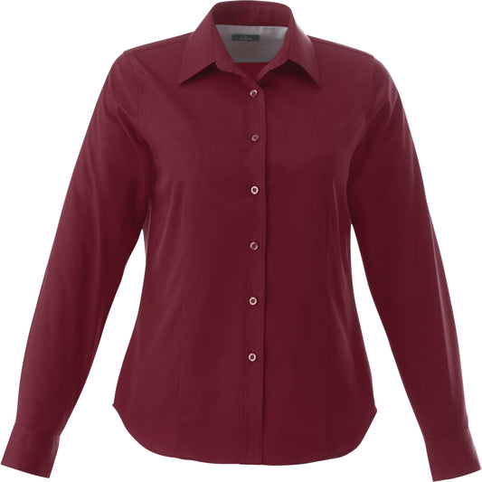 Custom logo Women's WILSHIRE Long Sleeve Shirt