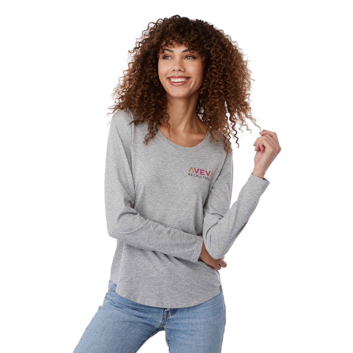Custom logo SOMOTO Eco Long Sleeve Tee - Women's
