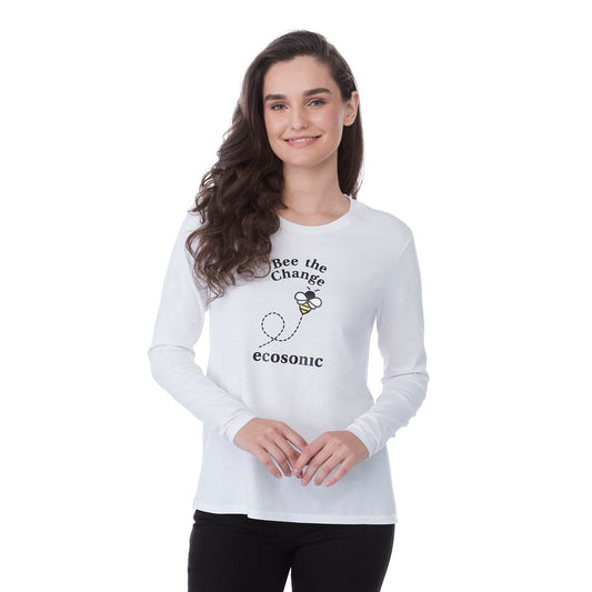 Custom logo tentree Organic Cotton Longsleeve Tee - Women's