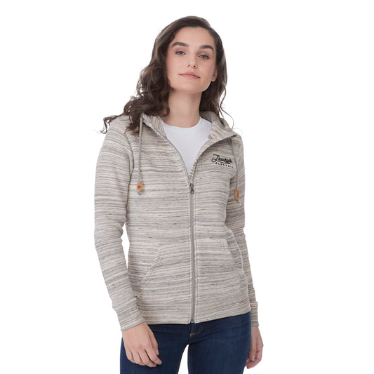 Custom logo tentree Space Dye Zip Hoodie - Women's