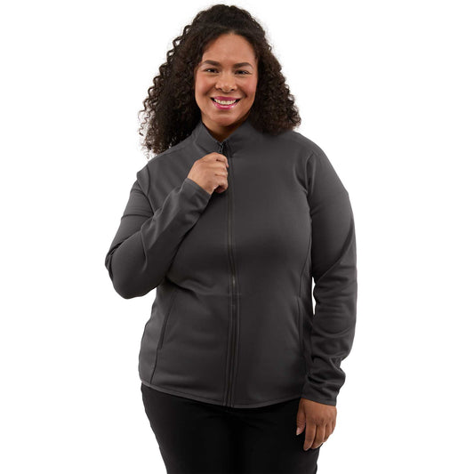 Custom logo TELICA Brush Back Fleece Jacket - Women's