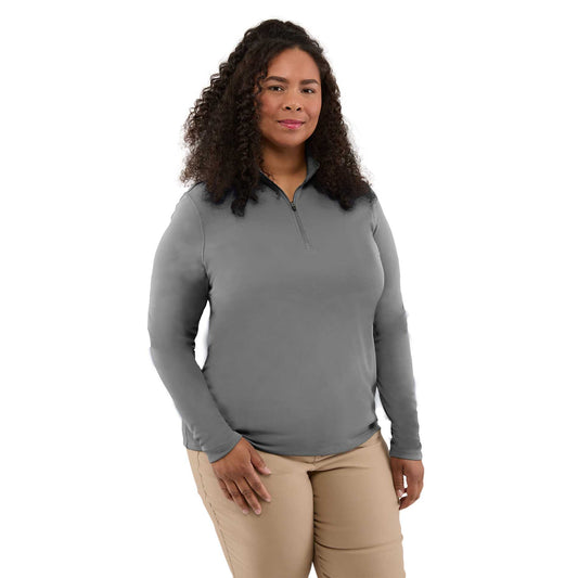Custom logo DARA Knit Quarter Zip - Women's
