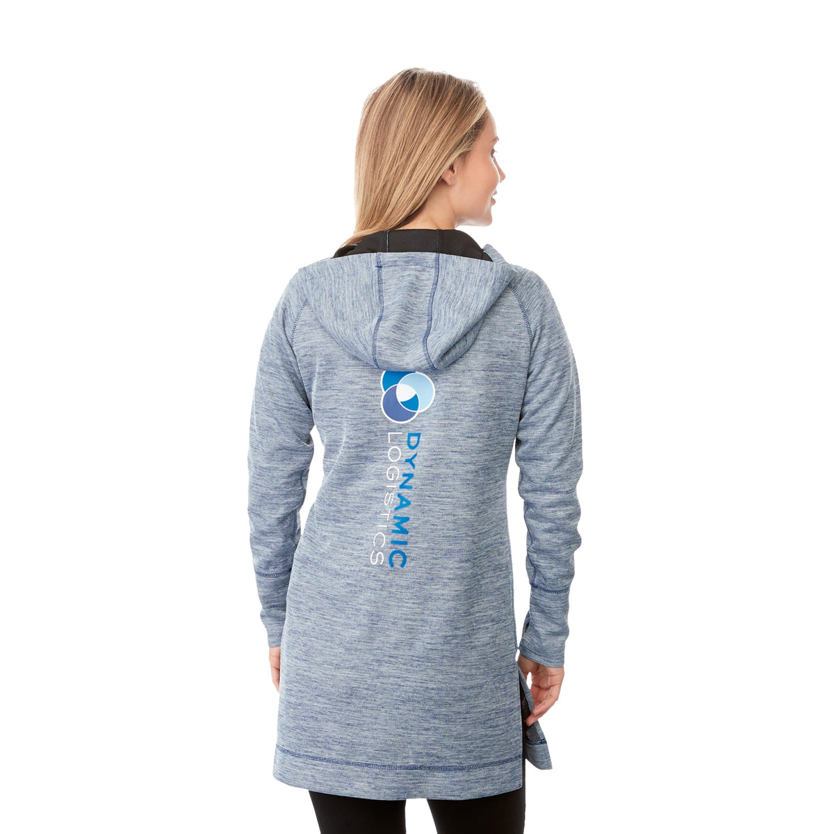 Custom logo Women's ODELL Knit Zip Hoody