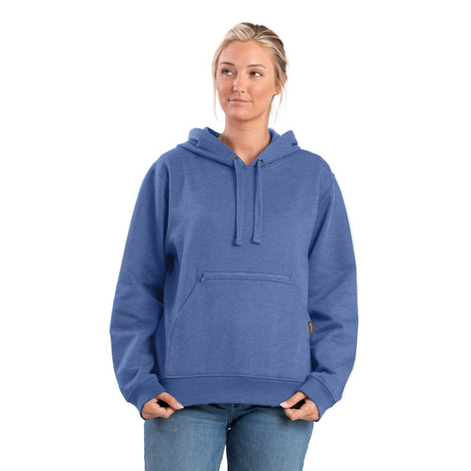 Custom logo Berne Heritage Zippered Hooded Pullover Sweatshirt - Women's