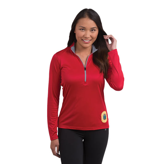 Custom logo Women's VEGA Tech Half Zip