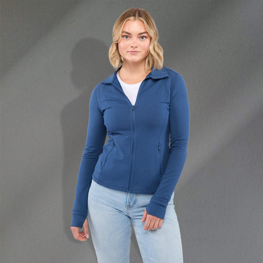 Custom logo LYON Eco Stretch Knit Full Zip - Women's
