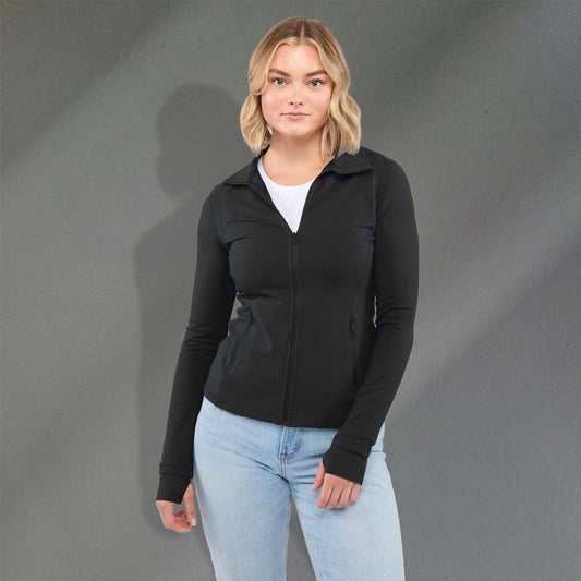 Custom logo LYON Eco Stretch Knit Full Zip - Women's