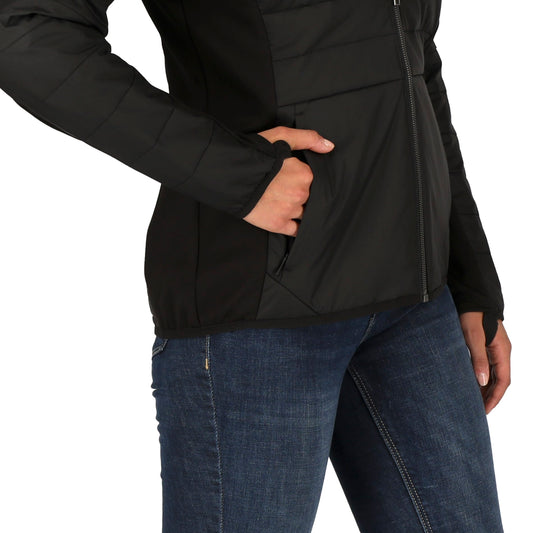 Custom logo GENEVA Eco Hybrid Insulated Jacket-Womens