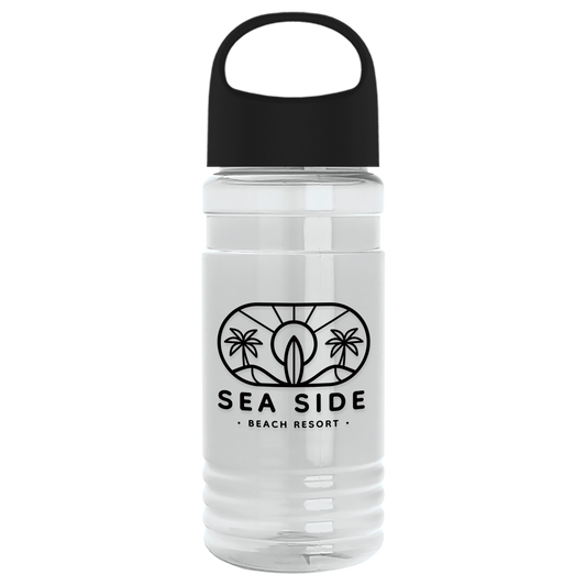 Groove Tritan® Bottle with Oval Crest Lid - 20 oz.