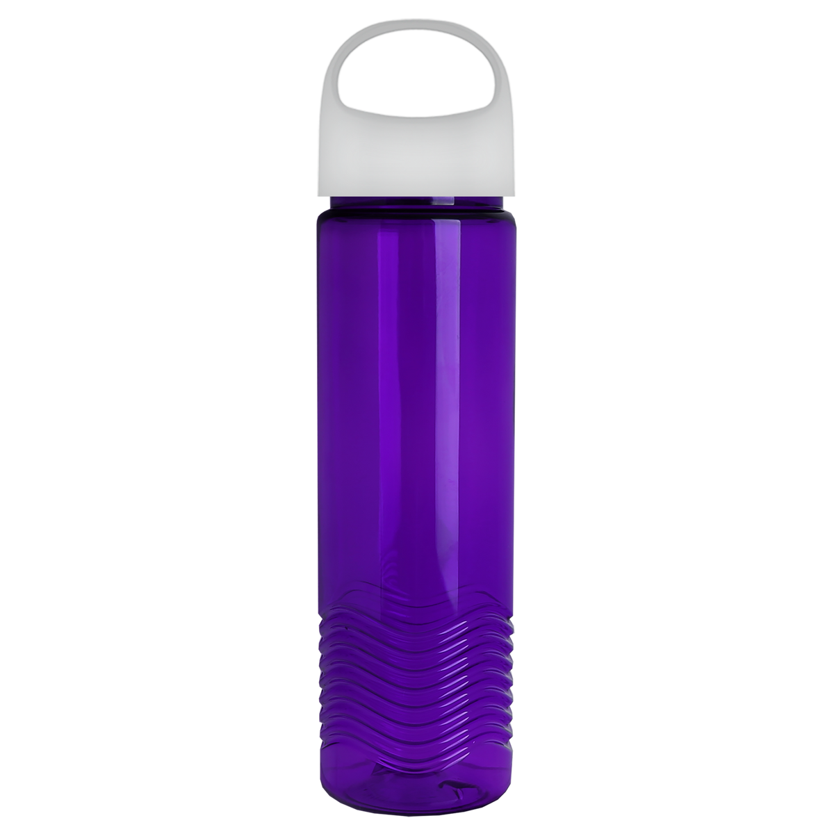 Custom logo Wave Tritan® Bottle with Oval Crest Lid - 24 oz.