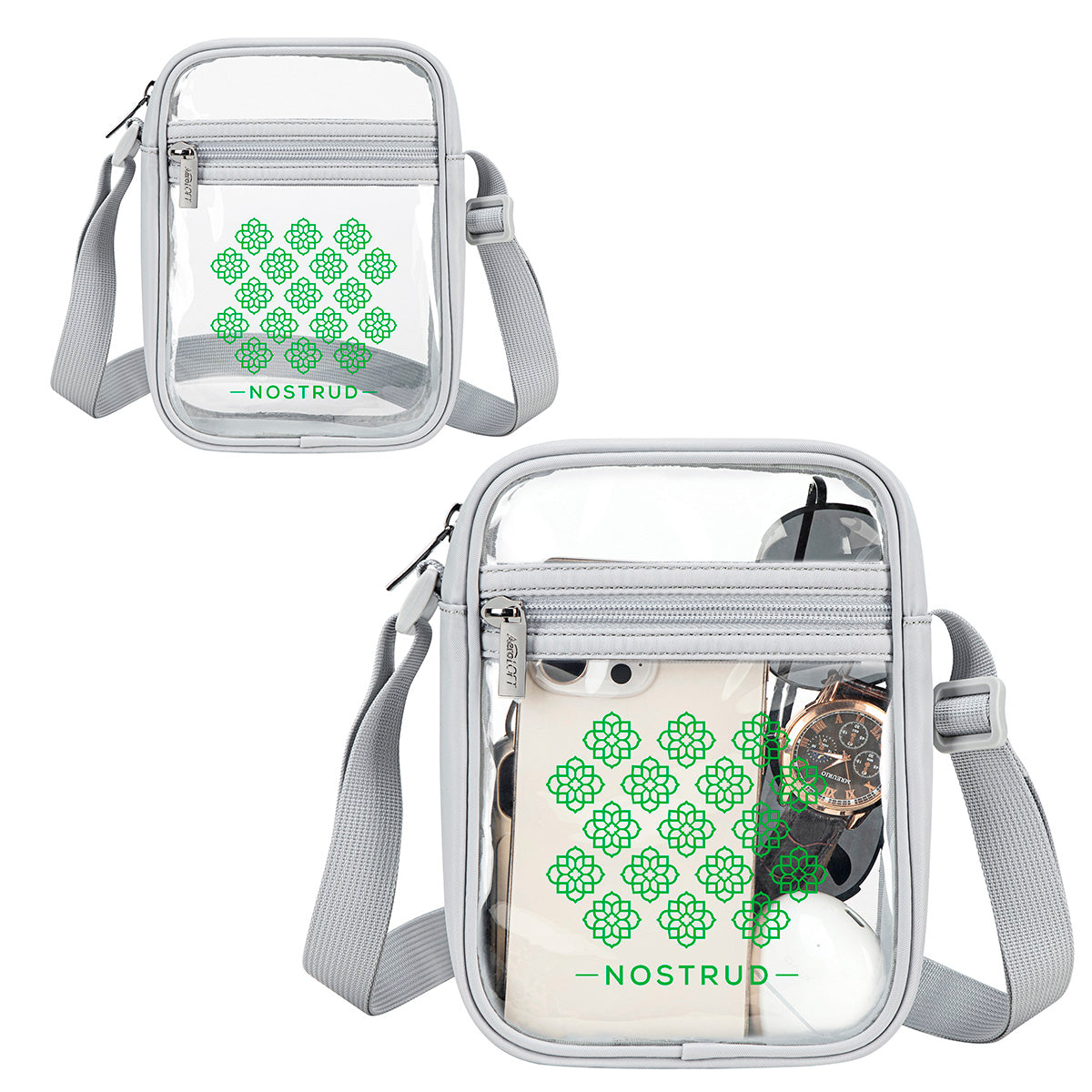 AeroLOFT® Clear View Crossbody Stadium Bag