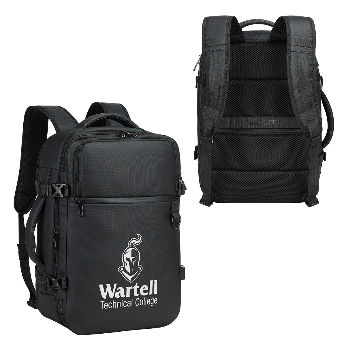 Custom logo AeroLOFT® HYBRID Travel Backpack