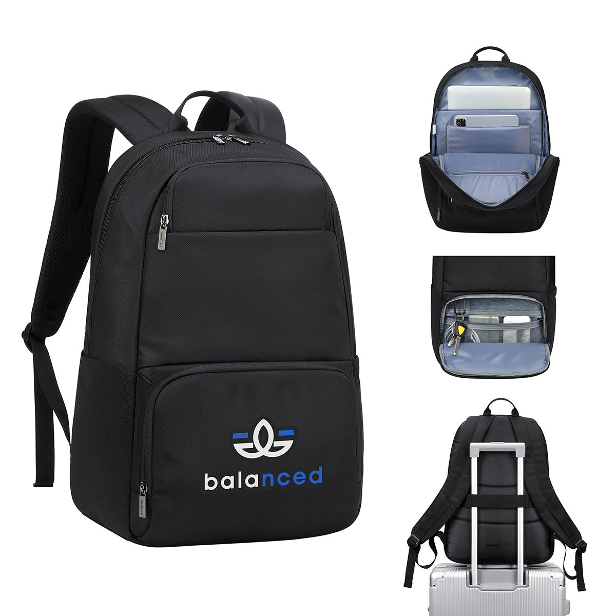 Custom logo AeroLOFT® Infinity Laptop Backpack