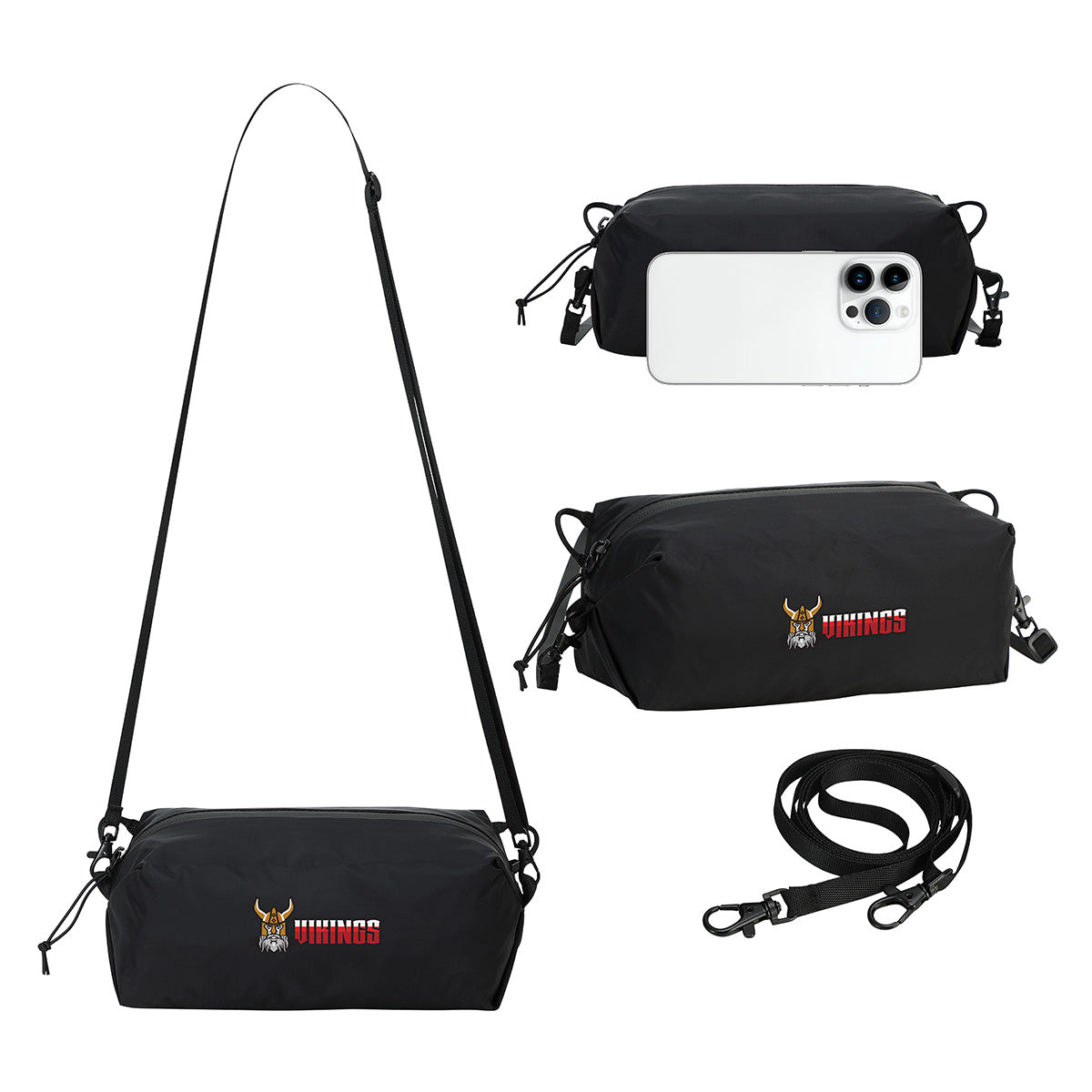 Custom logo AeroLOFT® Space Saver Zip Pouch