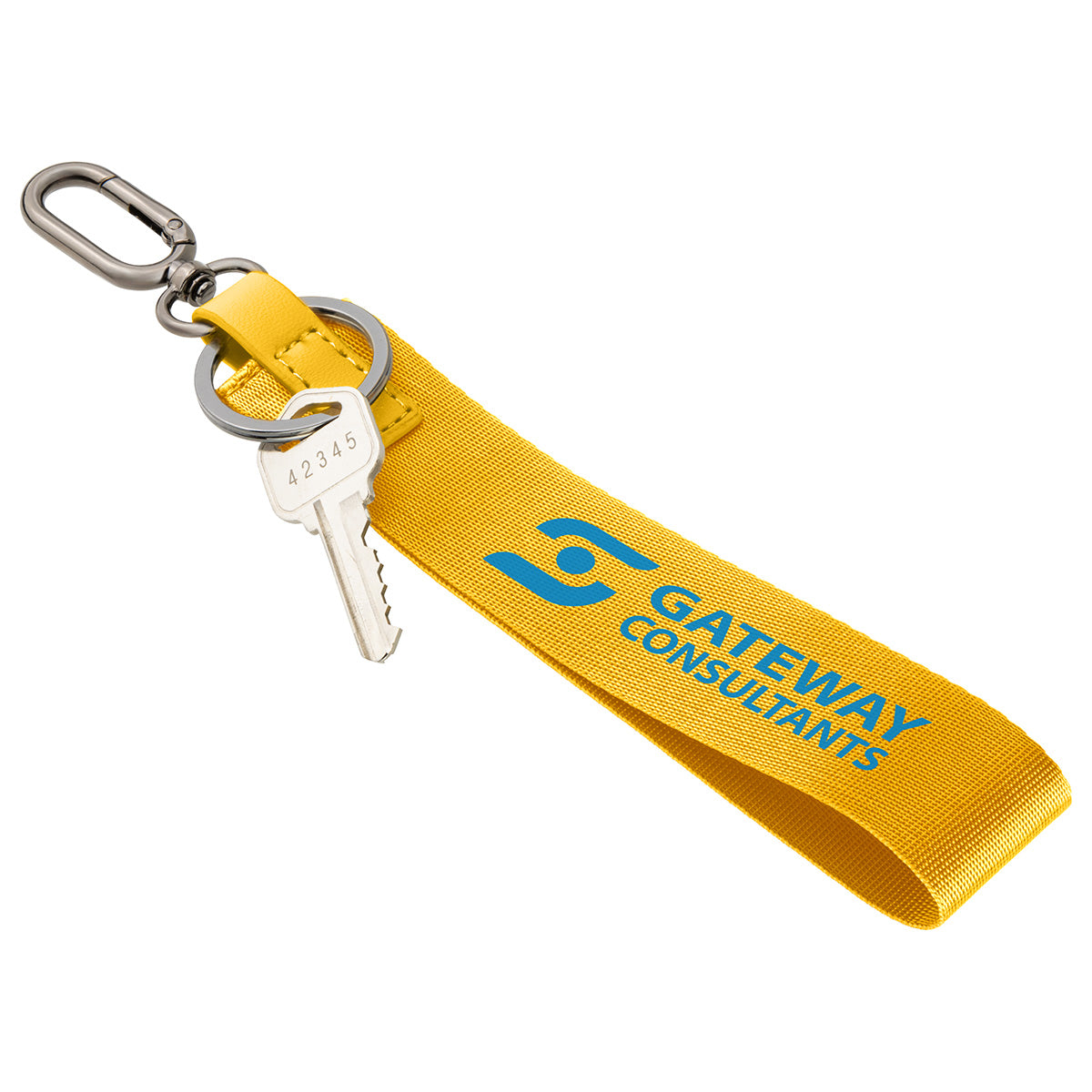Custom logo AeroLOFT® Never Lost Keychain