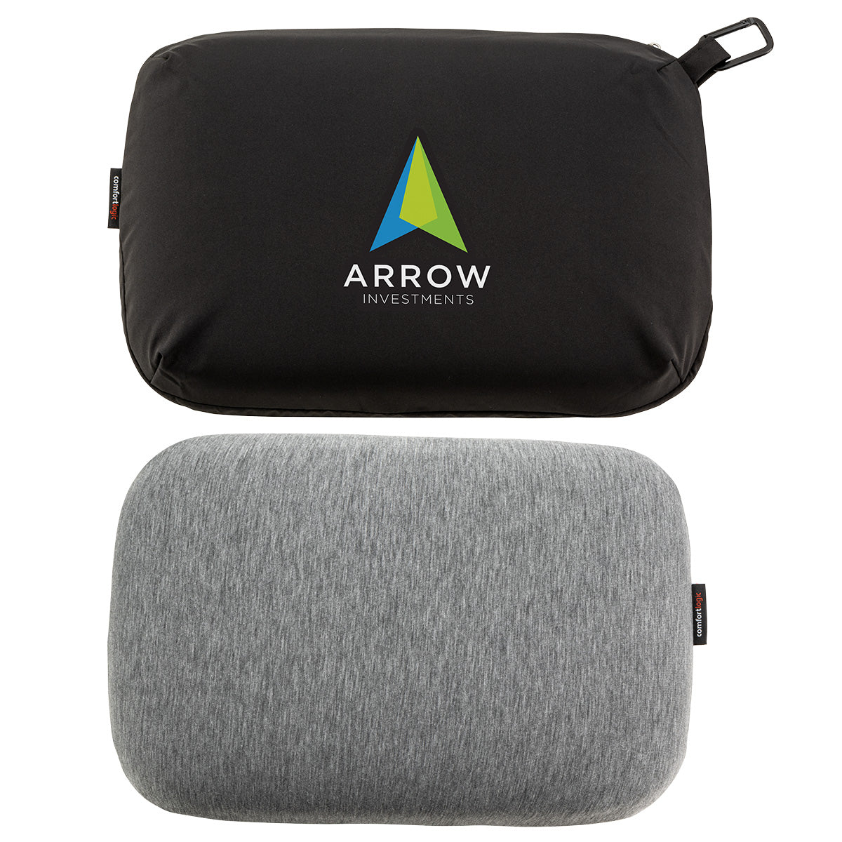 Custom logo Comfort Logic™ Everywhere Pillow
