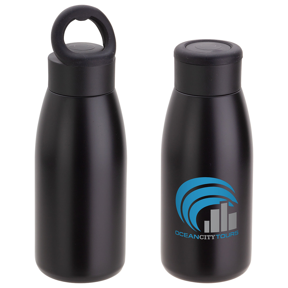 Custom logo Avion 12 oz Vacuum Insulated Copper-Coated Stainless Steel Bottle