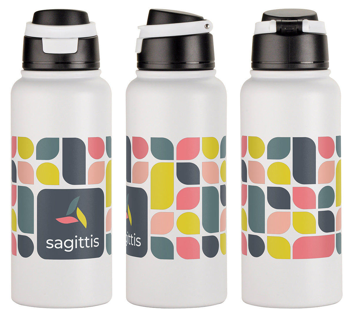 Cabrio 32 oz Recycled Stainless Steel Vacuum Insulated Bottle