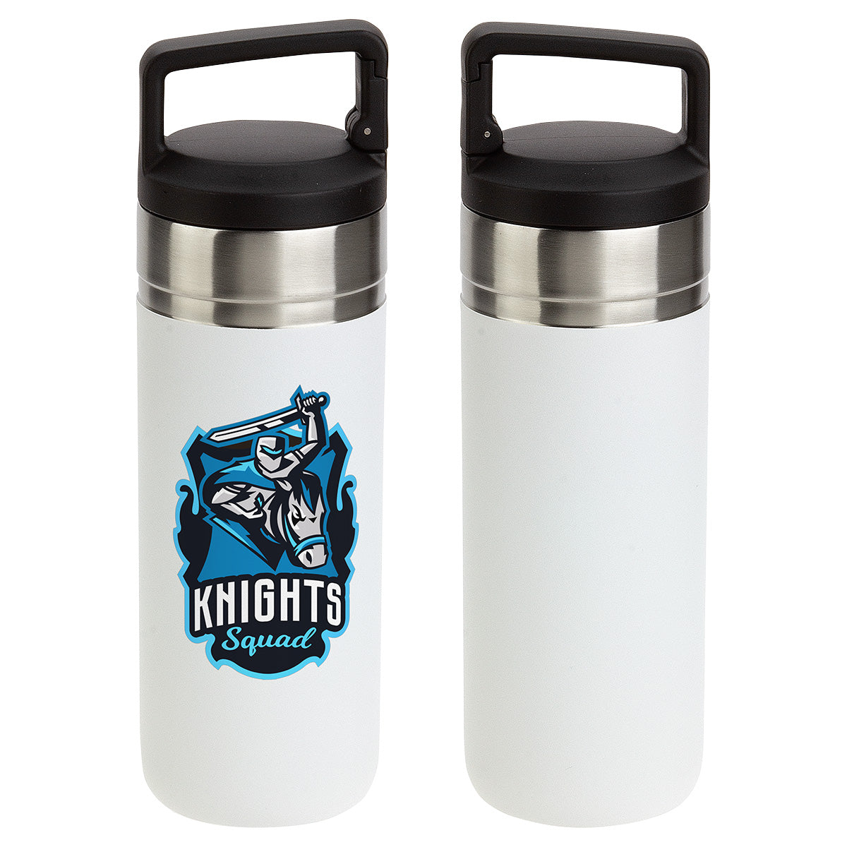 Custom logo Dante 20 oz Vacuum Insulated Bottle with Carabiner Lid