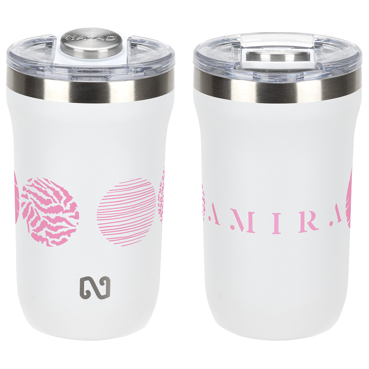 Custom logo NAYAD® Wai 12 oz Double-Wall Tumbler