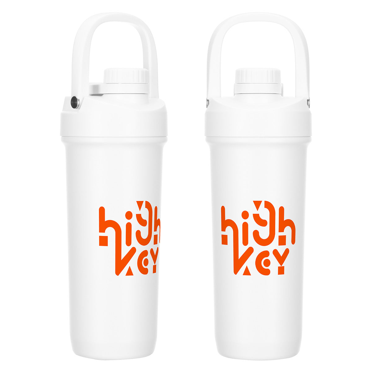 Custom logo Clifton 25 oz Eco-Friendly Recycled Stainless Steel Vacuum Insulated Shaker in White