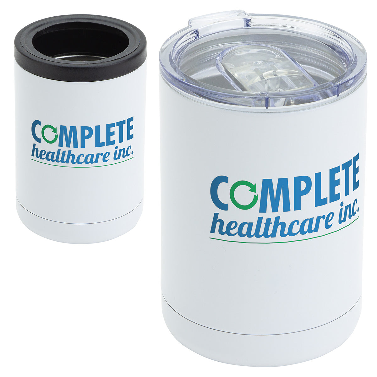 Custom logo Coventry 12 oz Vacuum Insulated Stainless Steel Tumbler + Can Cooler