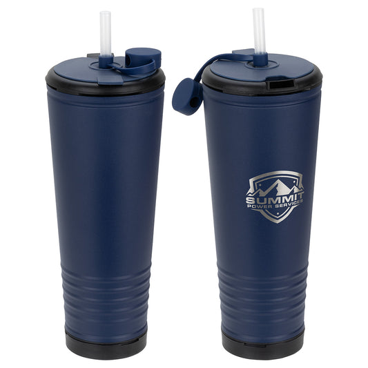 Klaxon 23 oz Stainless Steel/Polypropylene Tumbler with Built-In Horn