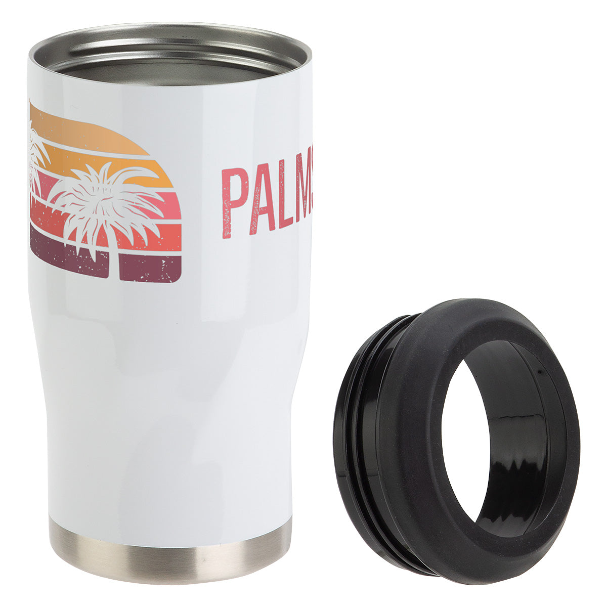 Custom logo Vortex 4-in-1 Stainless Steel Can Cooler