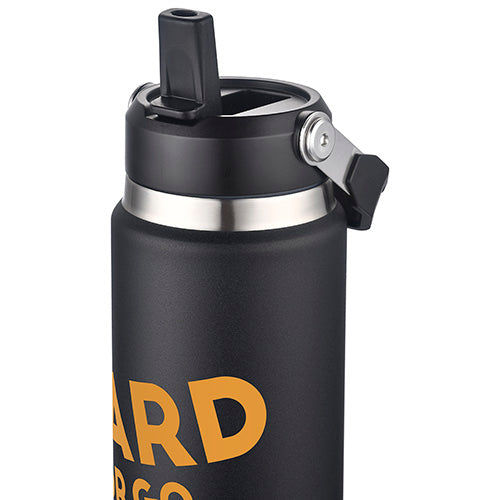 Senago 30 oz Vacuum Insulated Stainless Steel Bottle with Build-in Straw
