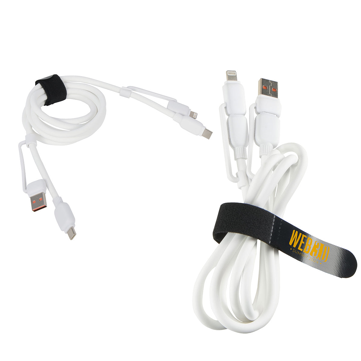 Torque Flex 4-in-1 60W PD 59" Silicone Charging Cable