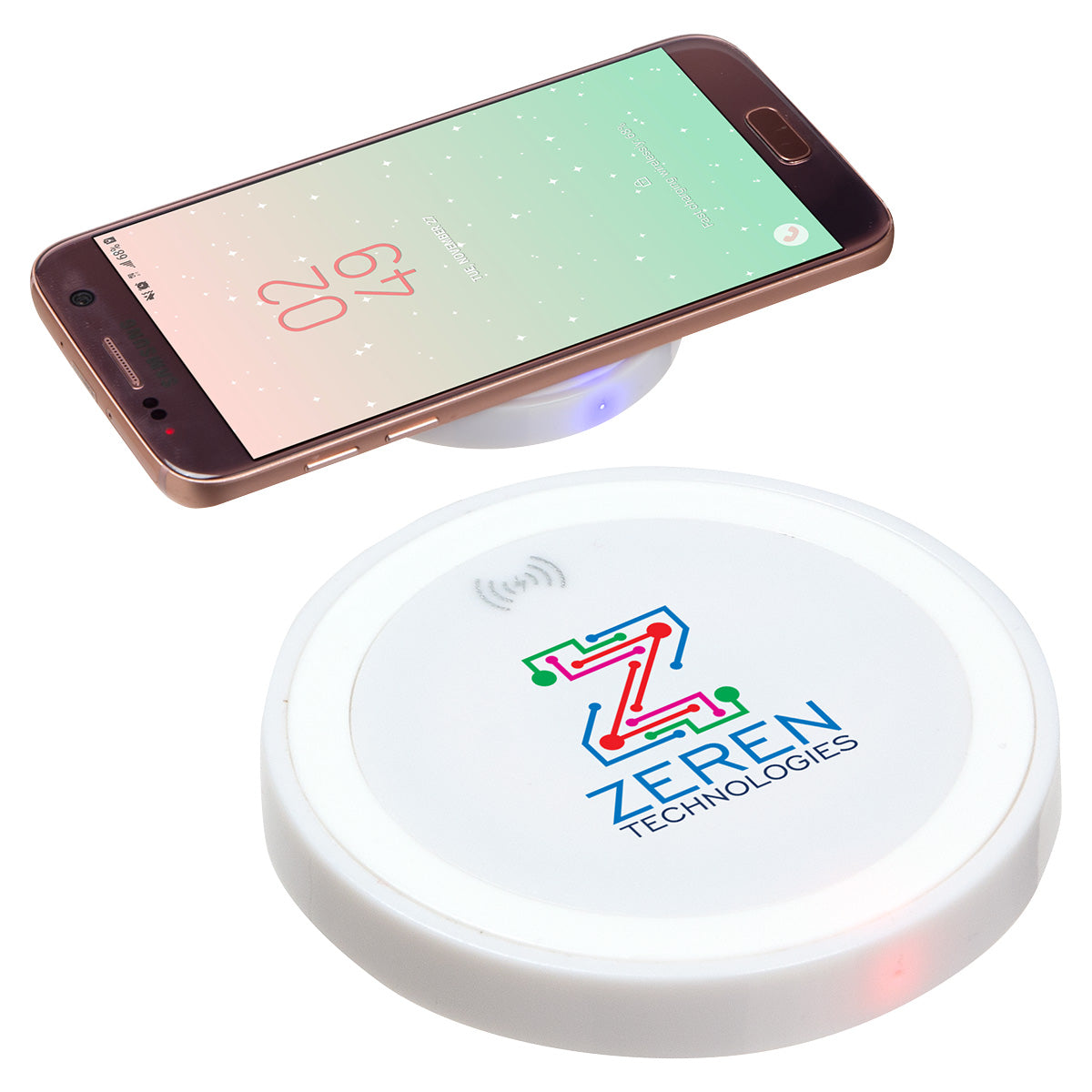 Custom logo Power Disc 5W Wireless Charger