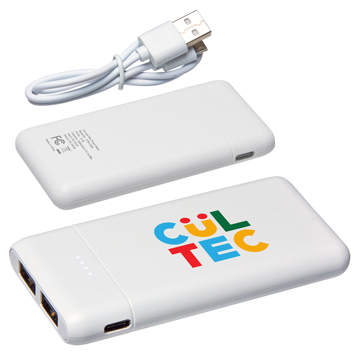 Custom logo Counsel 5000mAh Mini Power Bank