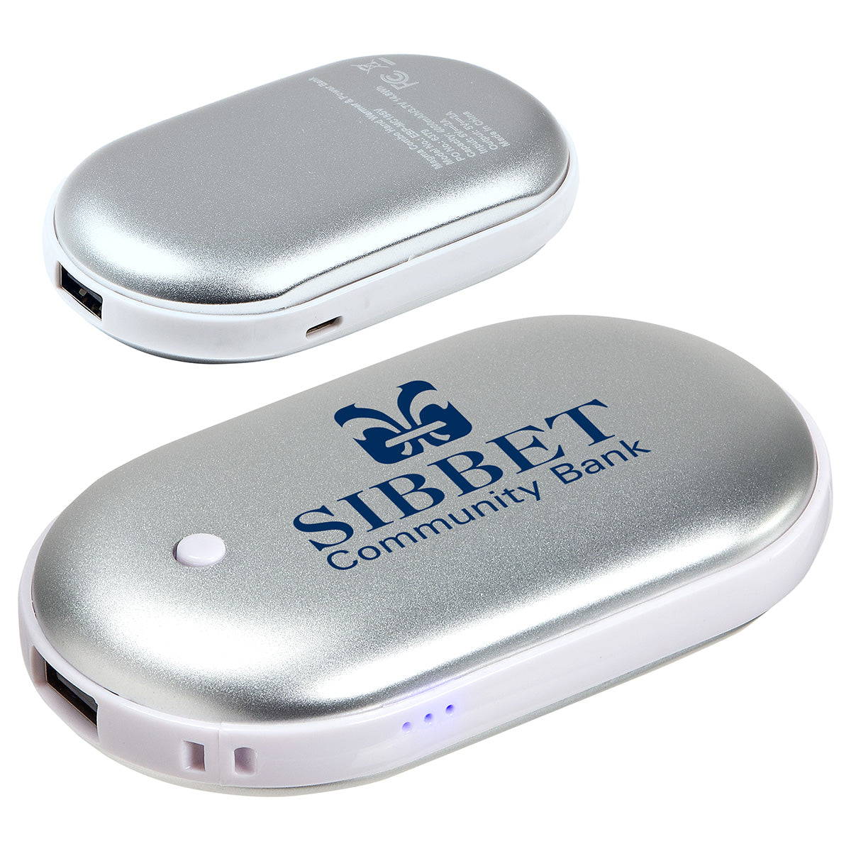 Custom logo Magma Combo Hand Warmer and 4000mAh Power Bank