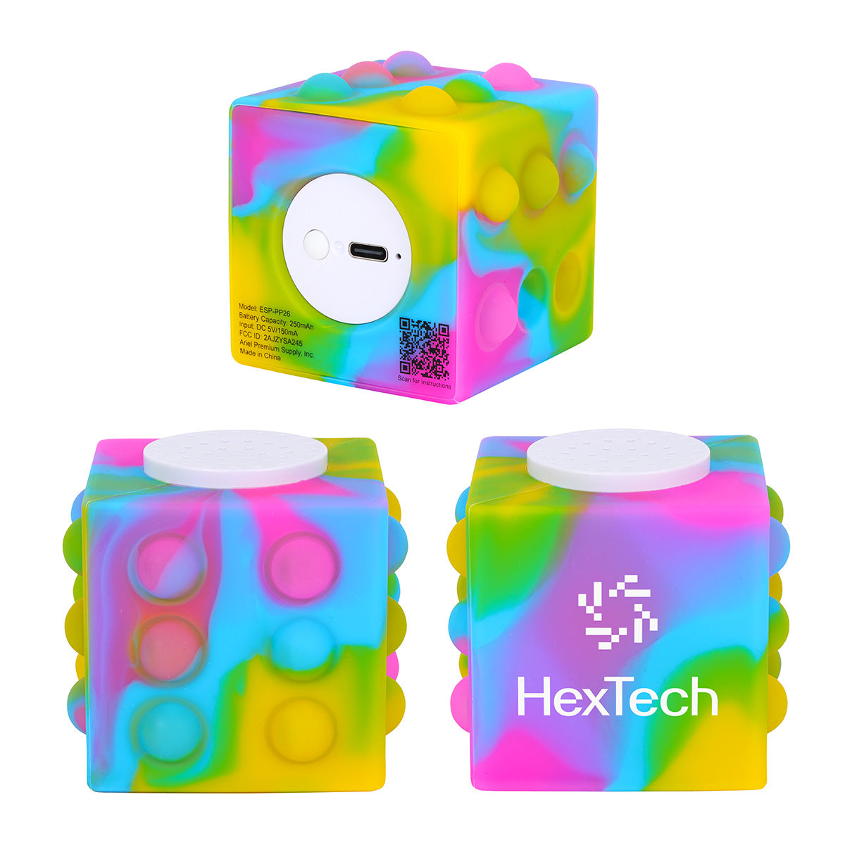Custom logo Push Pop Wireless Speaker